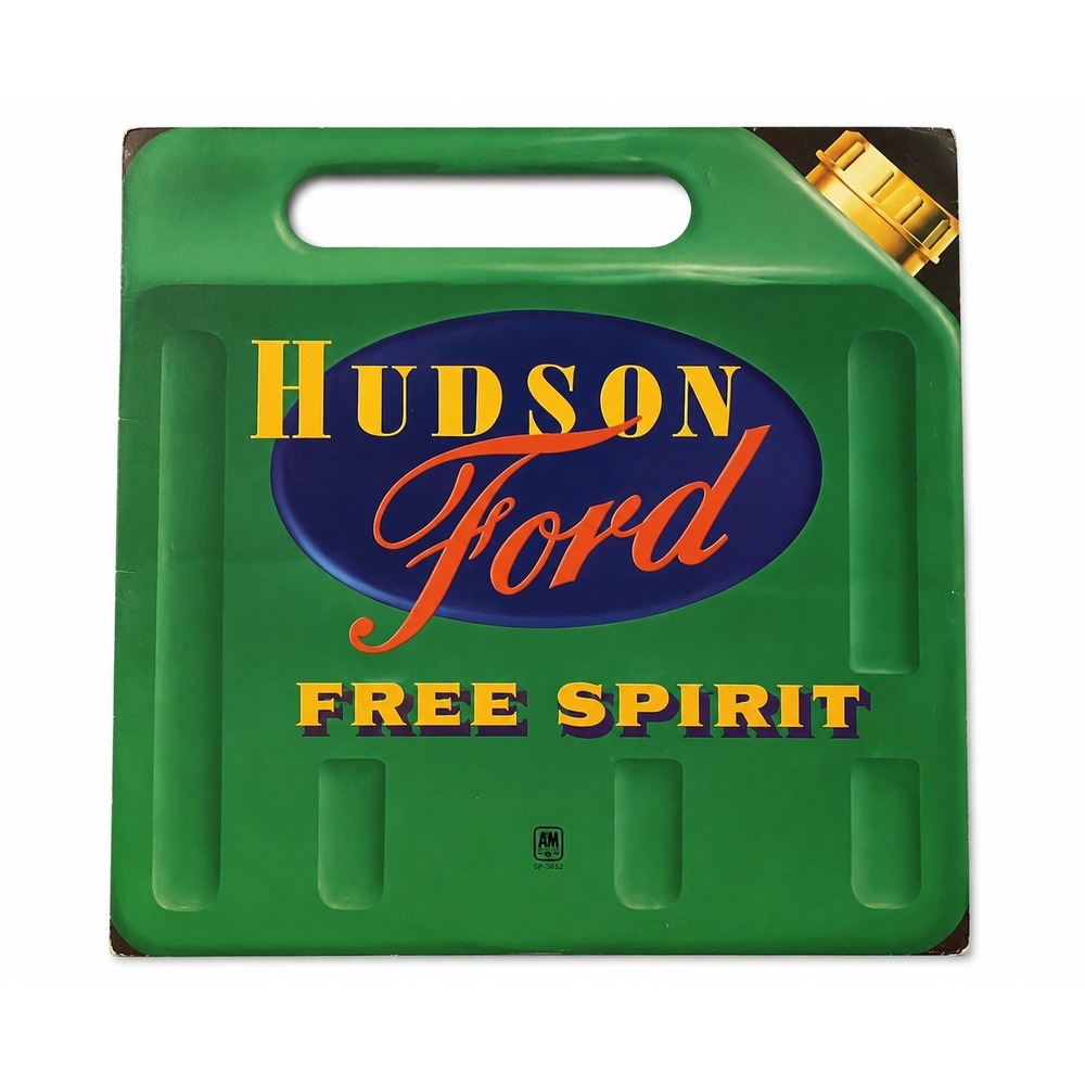Hudson Ford Free Spirit LP 1974 A&M SP-3652 US Vinyl Rock Strawbs Shaped Cover